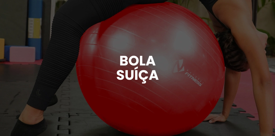Imagem de demonstração Bola Suíça para Pilates e Ginástica - 55cm